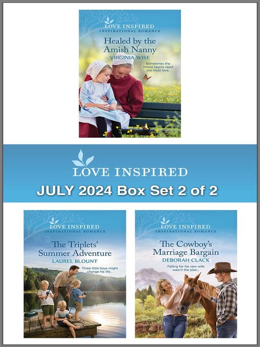 Title details for Love Inspired July 2024 Box Set--2 of 2 by Virginia Wise - Available